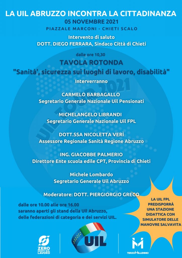 la uil abruzzo incontra la cittadinanza