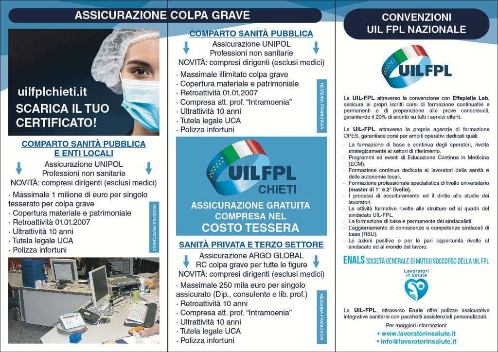 convenzioni uilfpl chieti